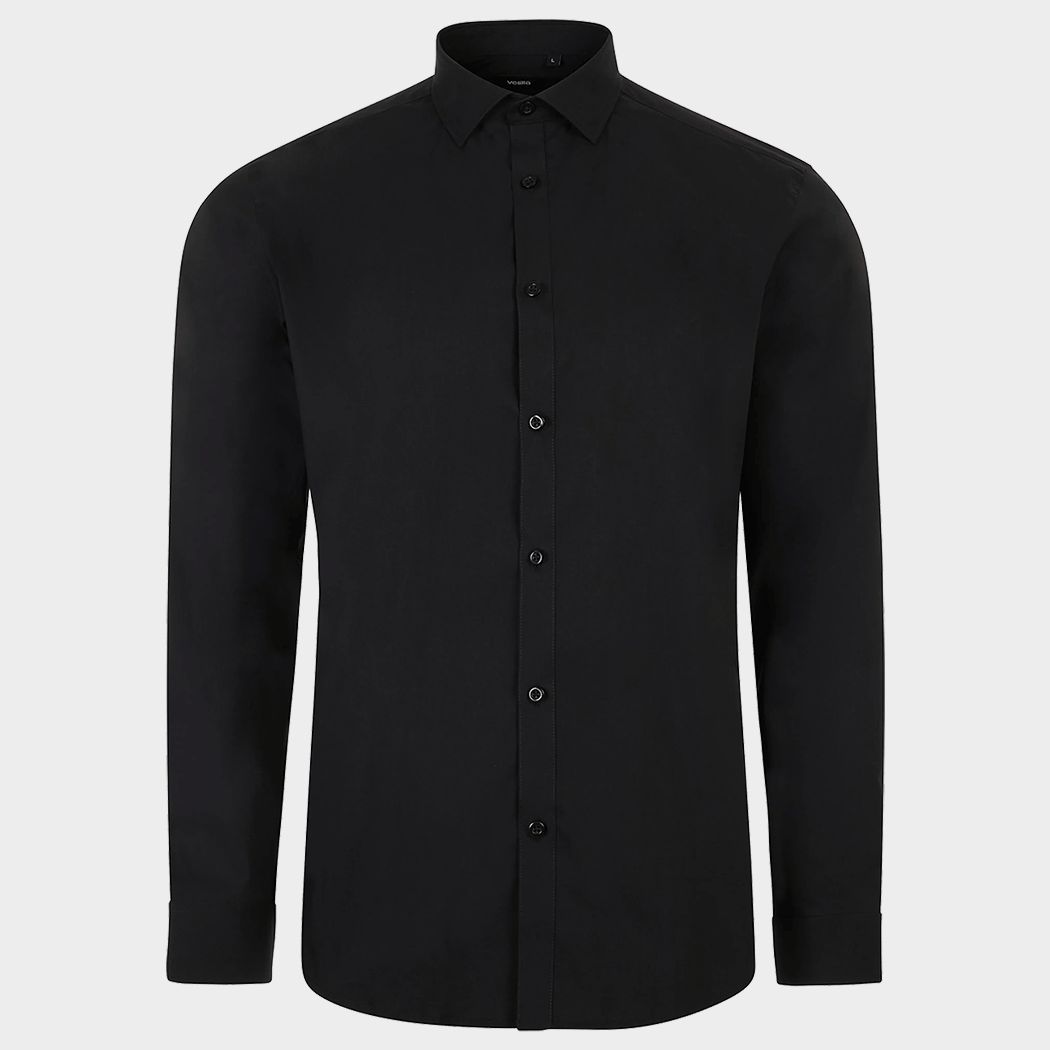 Cămașă pentru bărbați VELILLA NEGRU - 1