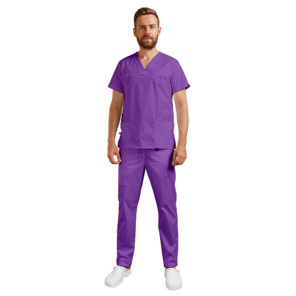 Медицински панталон TONY DARK PURPLE - 7