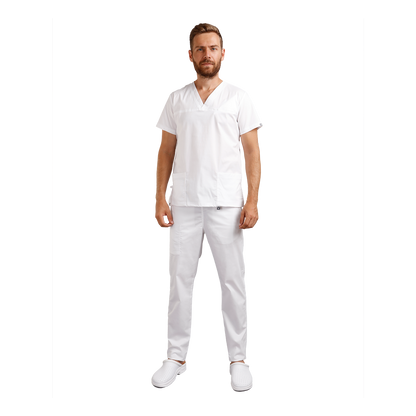 Medical pants TONY WHITE - 11