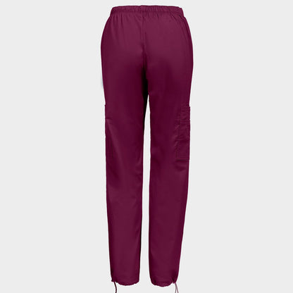Medical trousers CHEROKEE MR CARGO BORDEAUX WWE4005 - 2