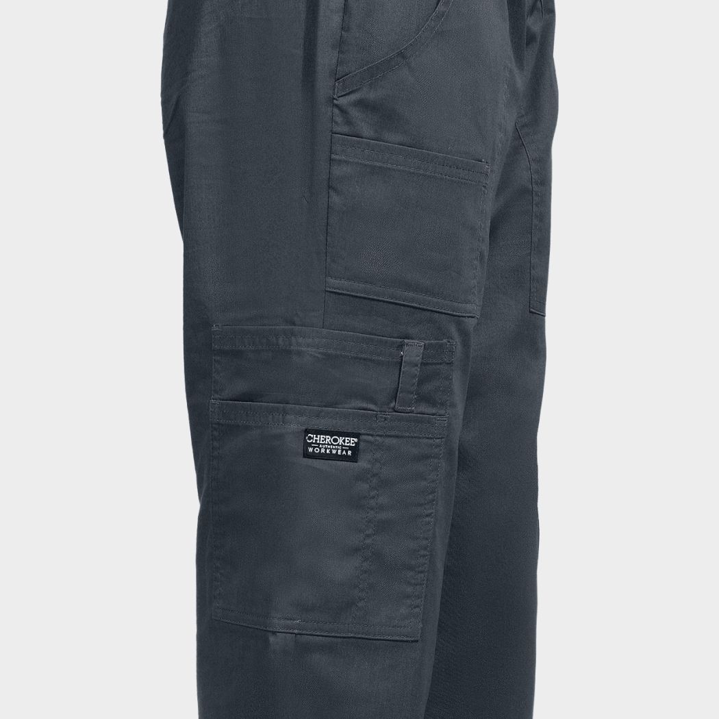 Pantaloni medicali CHEROKEE MR CARGO GRI WWE4005 - 5