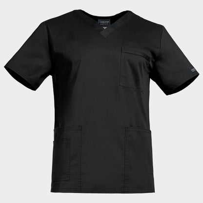 Medical tunic CHEROKEE V-NECK BLACK WWE4725 - 1