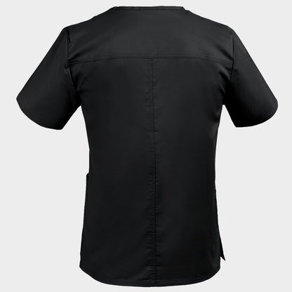 Medical tunic CHEROKEE V-NECK BLACK WWE4725 - 2