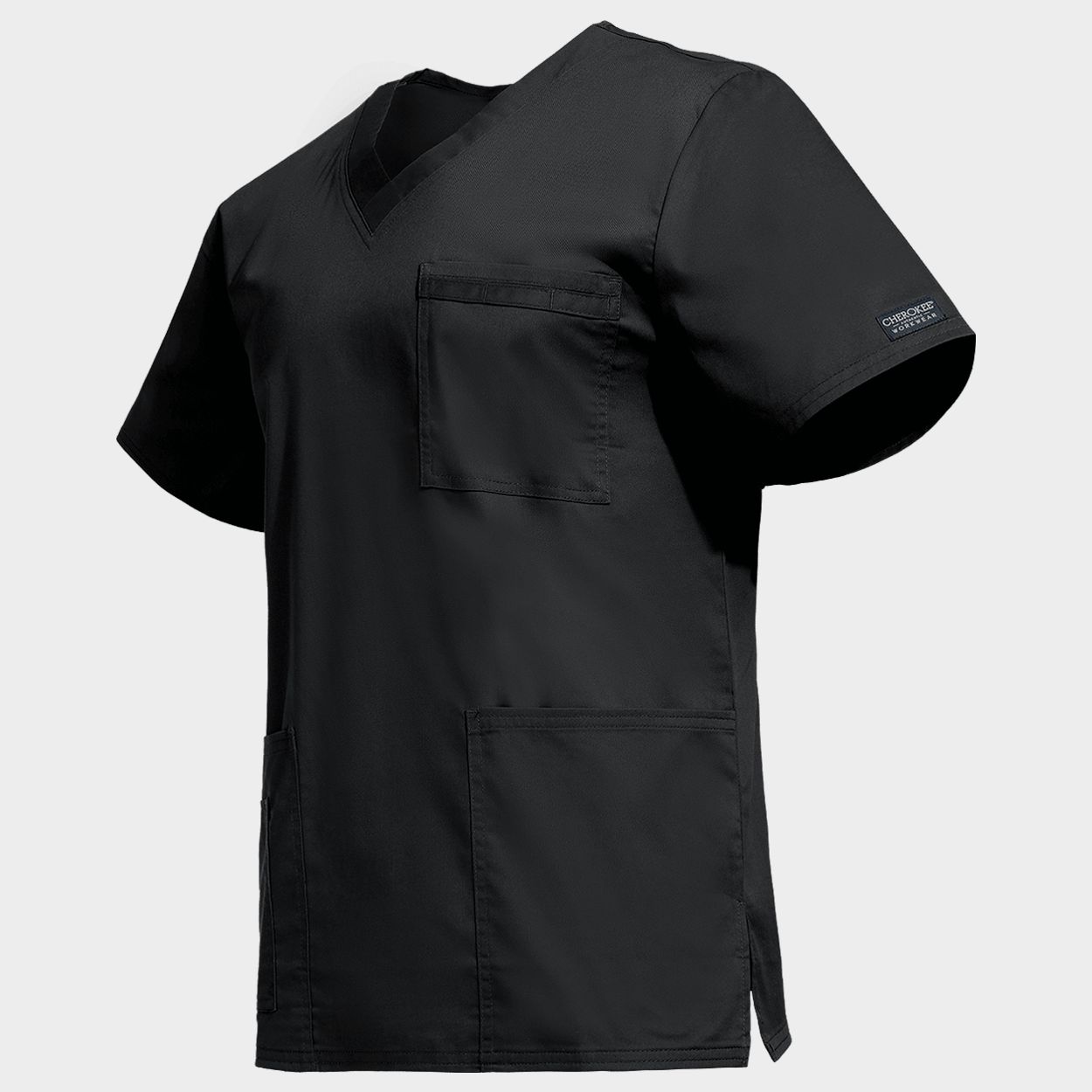 Medical tunic CHEROKEE V-NECK BLACK WWE4725 - 4