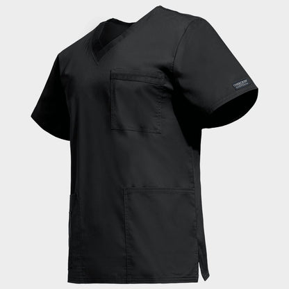 Medical tunic CHEROKEE V-NECK BLACK WWE4725 - 4