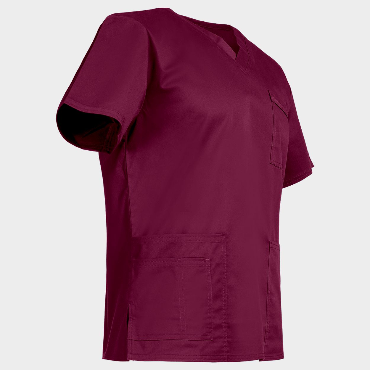 Medical tunic CHEROKEE V-NECK BORDEAUX WWE4725 - 4