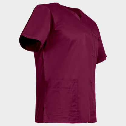 Medical tunic CHEROKEE V-NECK BORDEAUX WWE4725 - 4