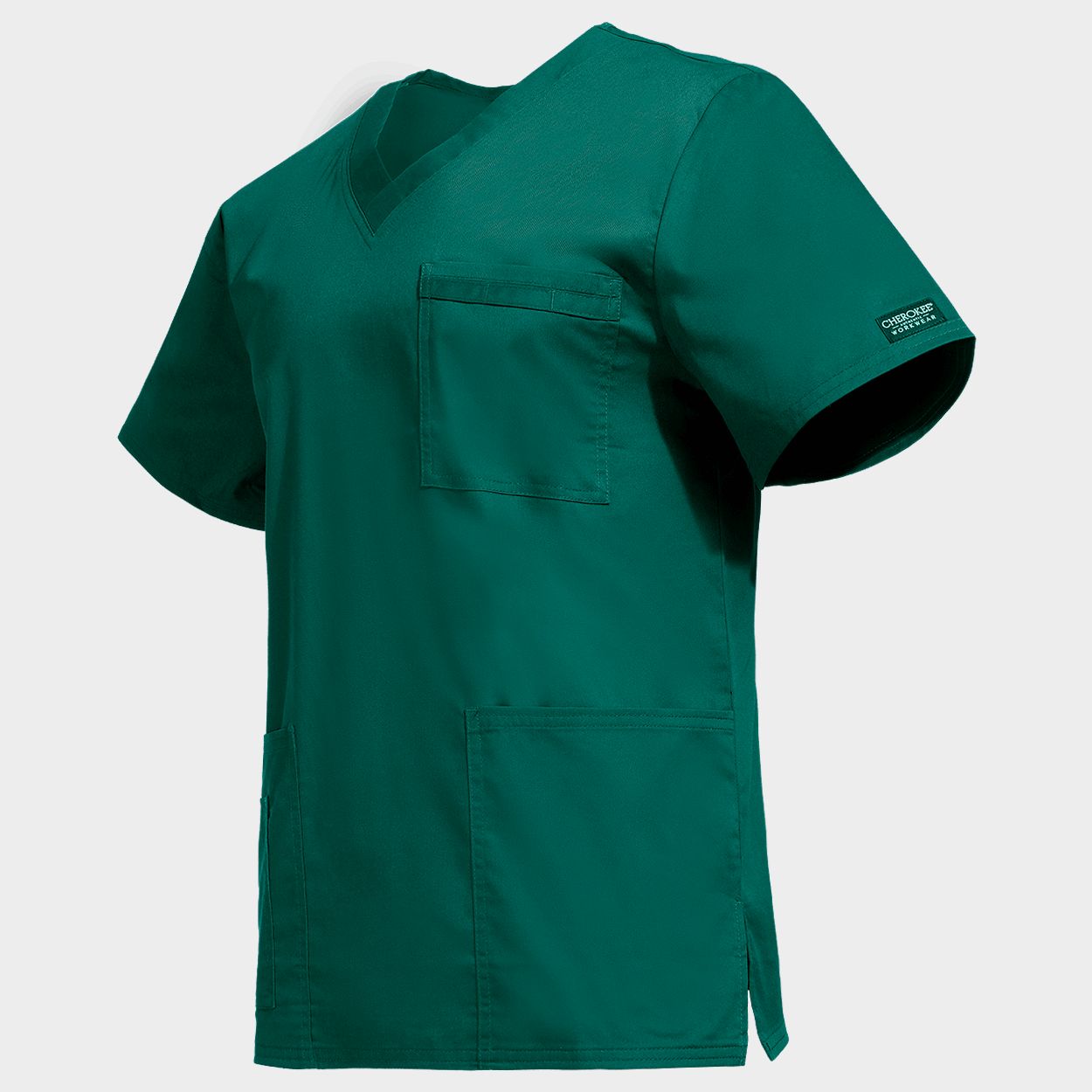 Medical tunic CHEROKEE V-NECK GREEN WWE4725 - 3