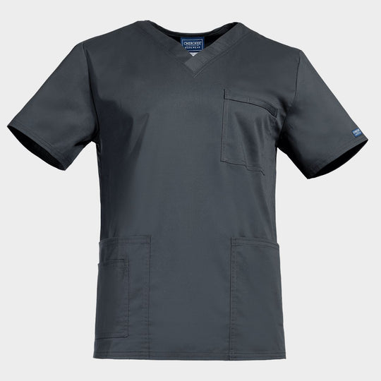 Medical tunic CHEROKEE V-NECK GREY WWE4725 - 1