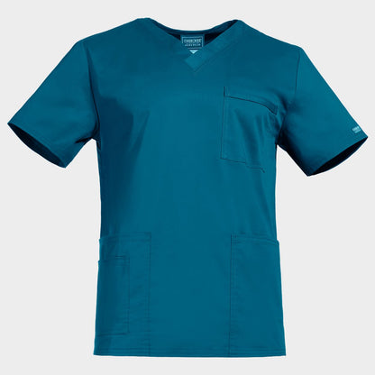 Tunică medicală CHEROKEE V-NECK PETROL WWE4725 - 1