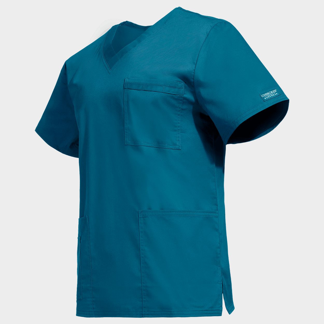 Tunică medicală CHEROKEE V-NECK PETROL WWE4725 - 3