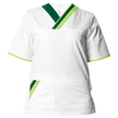 Медицинска туника MARCEL WHITE/GREEN