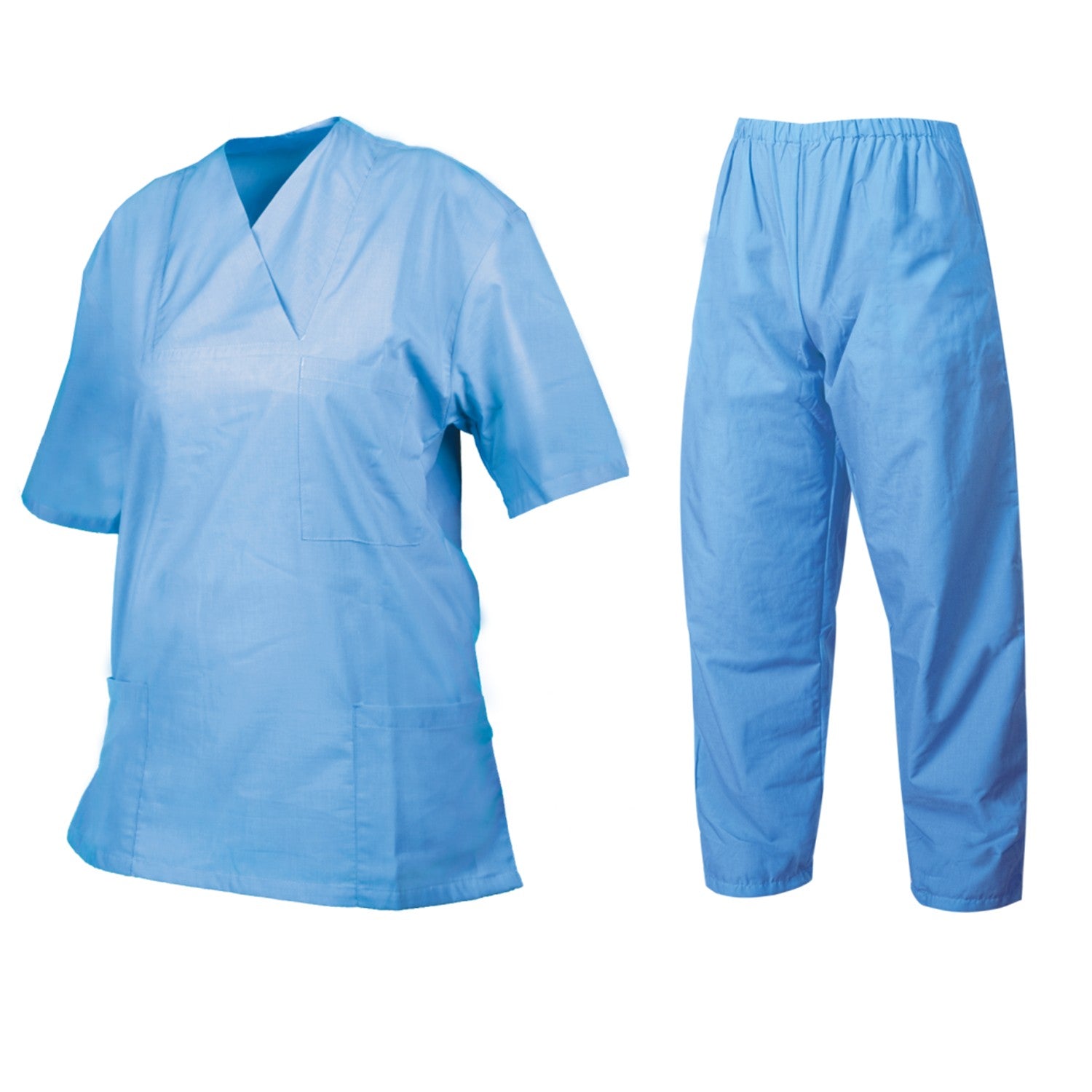 Medical tunic with pants G3 LIGHT BLUE - 1
