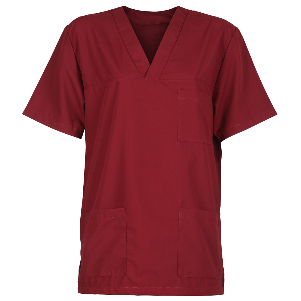 Medical tunic with pants M3 BORDEAUX - 2