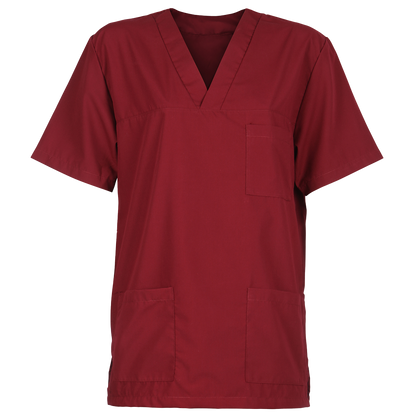 Medical tunic with pants M3 BORDEAUX - 2