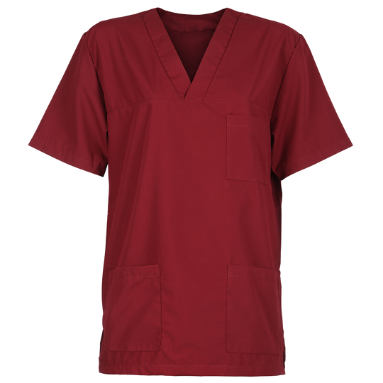 Medical tunic with pants M3 BORDEAUX - 2