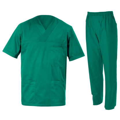 Medical tunic with pants M3 GREEN - 1