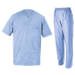 Medical tunic with pants M3 LIGHT BLUE - 1