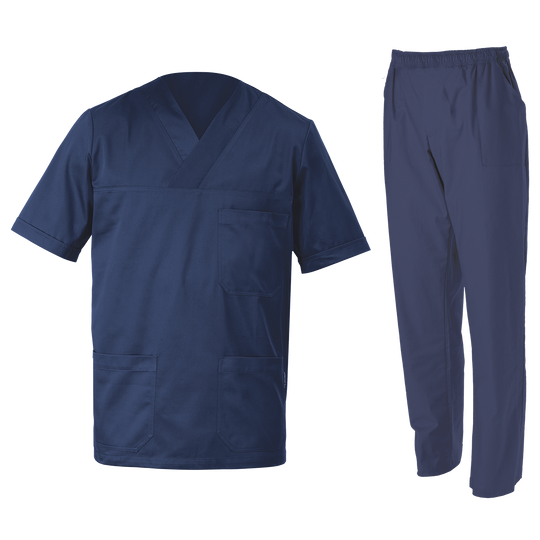 Medical tunic with pants M3 NAVY