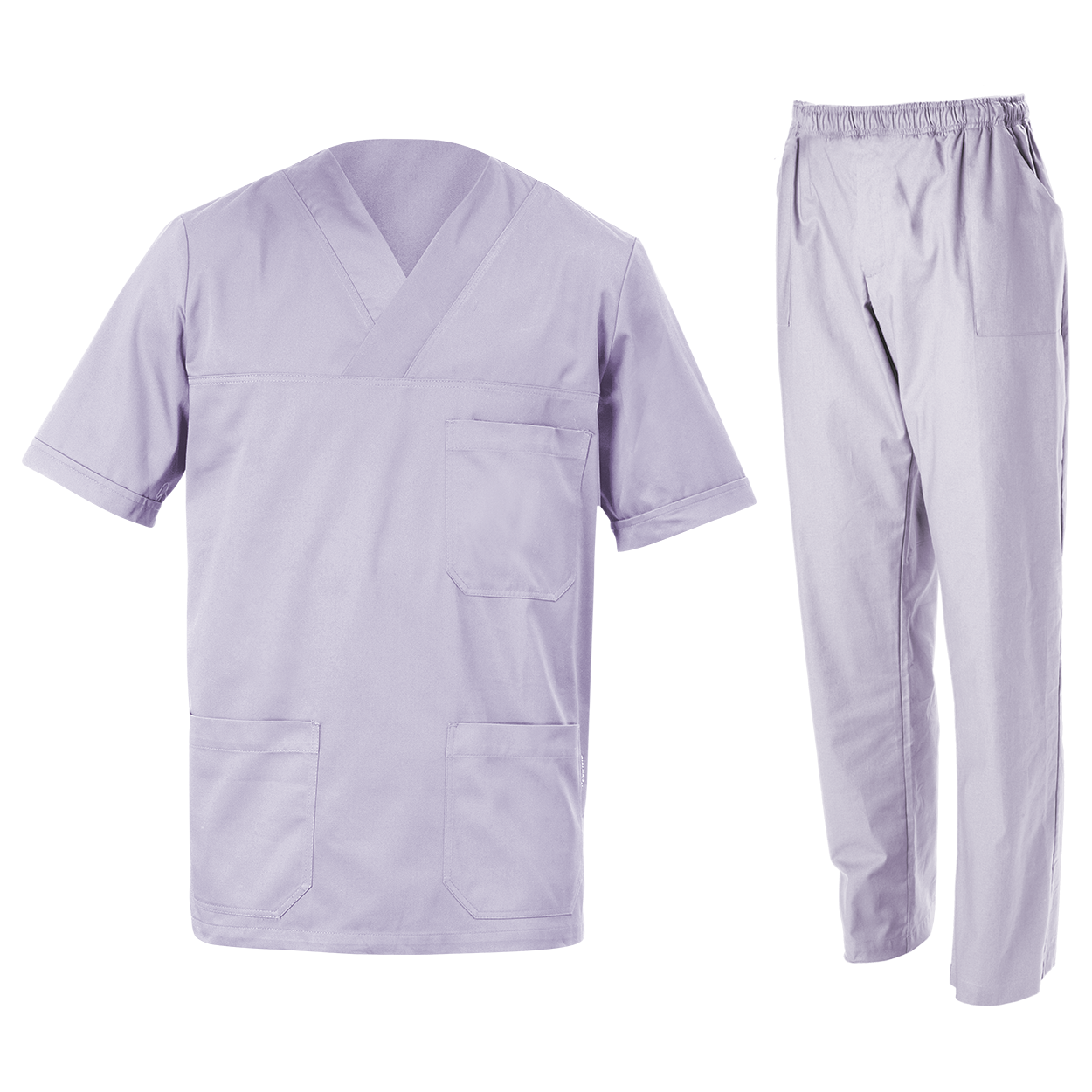 Medical tunic with pants M3 PURPLE - 1