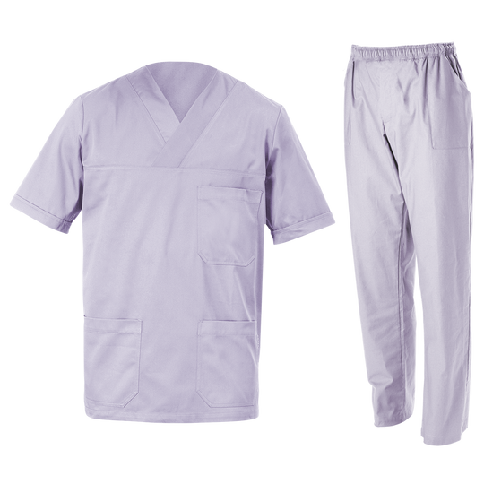Medical tunic with pants M3 PURPLE - 1