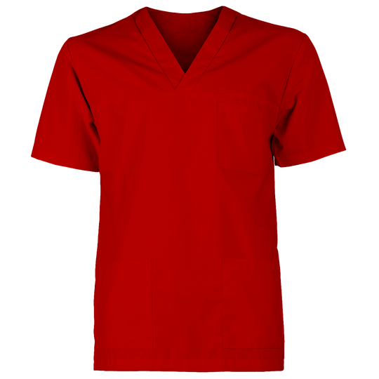 Medical tunic with pants M3 RED - 2