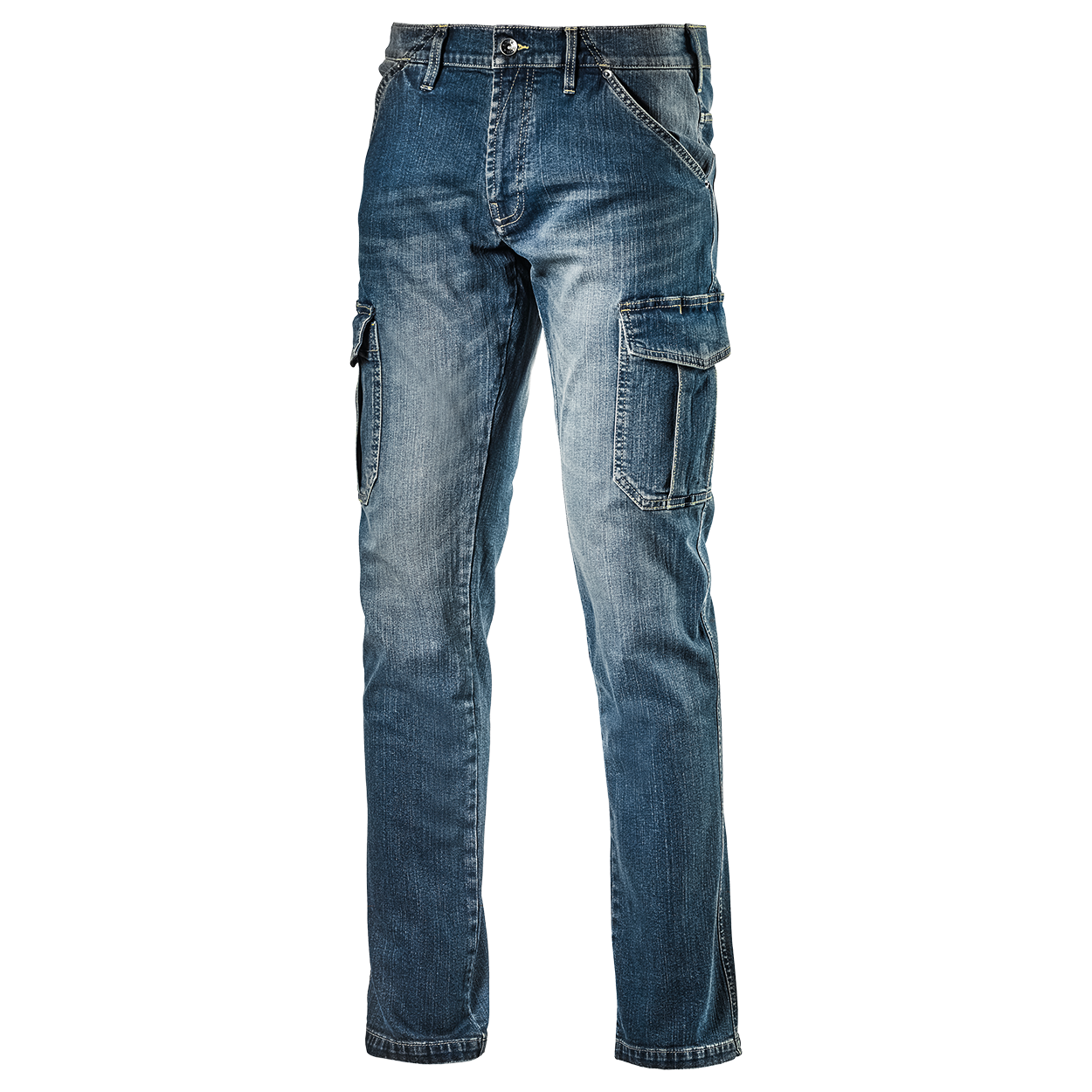 Men's denim trousers DIADORA PANT CARGO STONE - 1