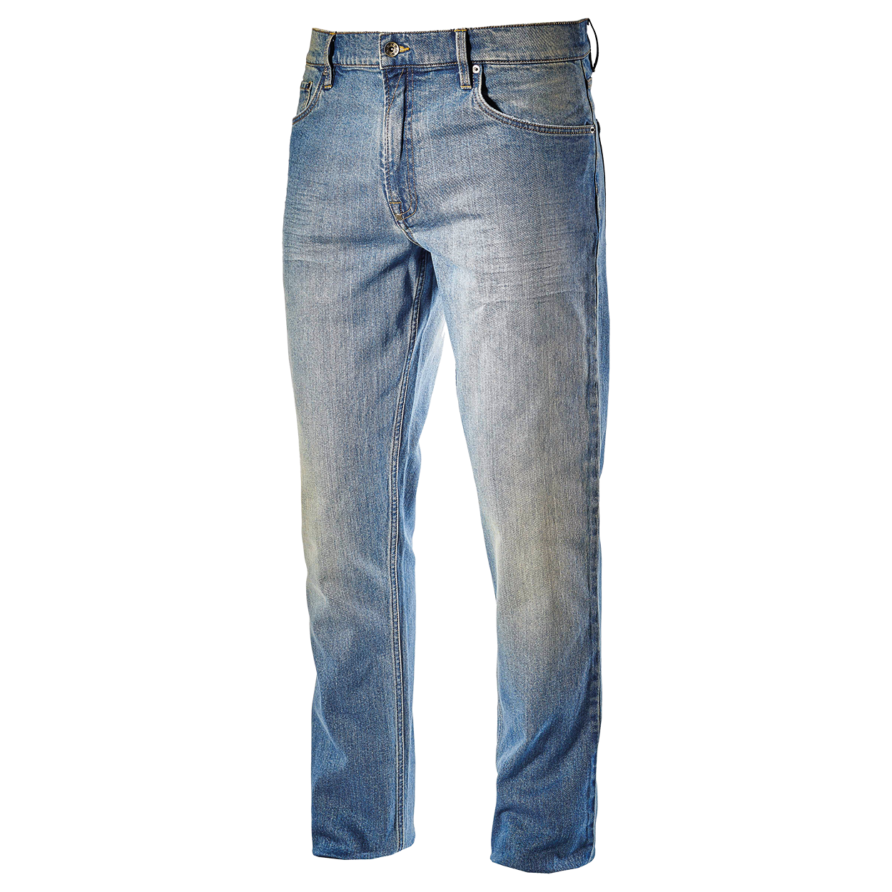 Pantaloni denim pentru bărbați DIADORA PANT STONE 5PKT ALBASTRU - 1