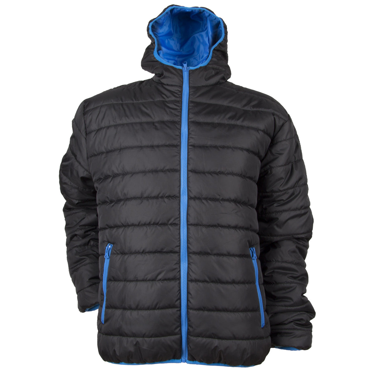 Men's jacket SPEEDY BLACK/ROYAL BLUE