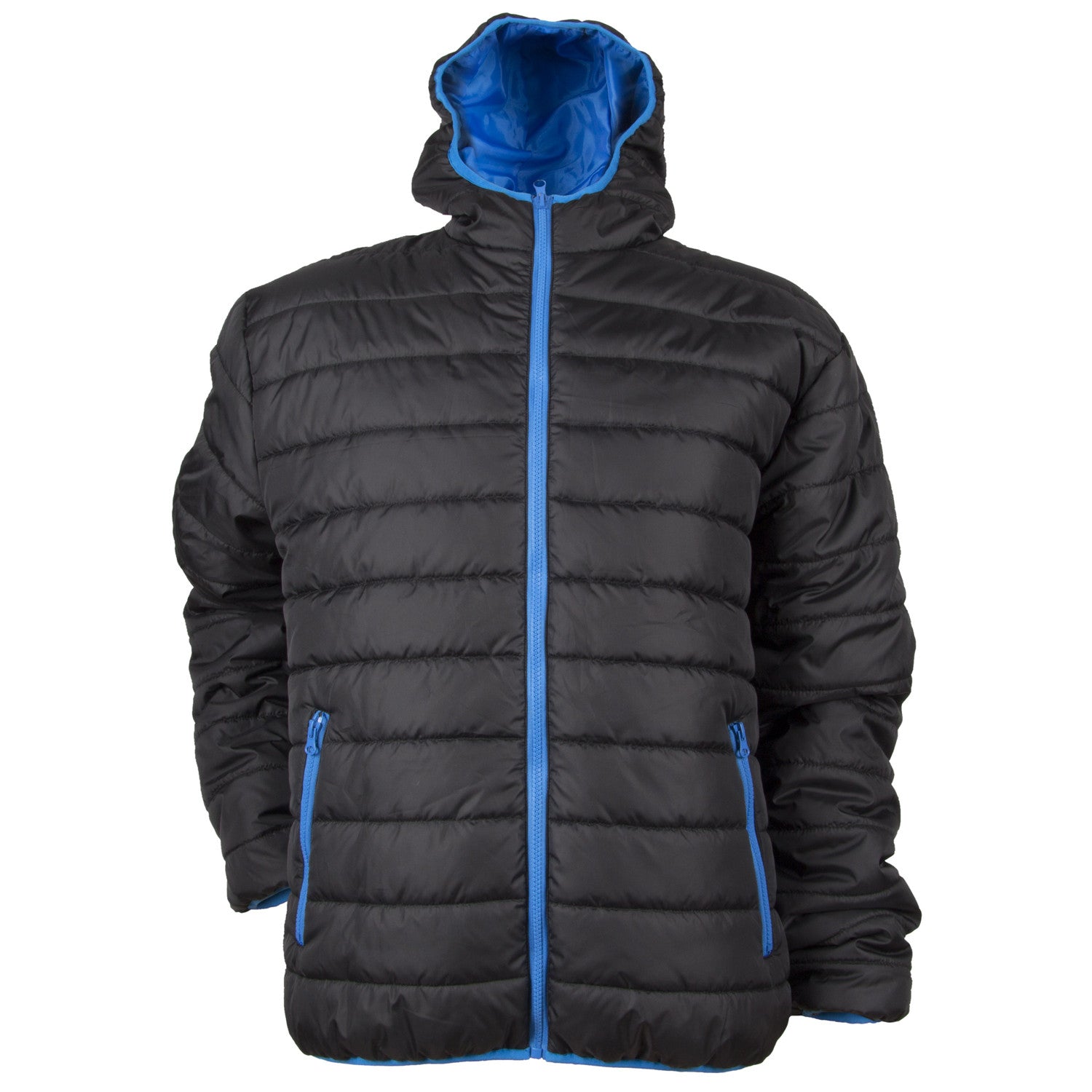 Men's jacket SPEEDY BLACK/ROYAL BLUE