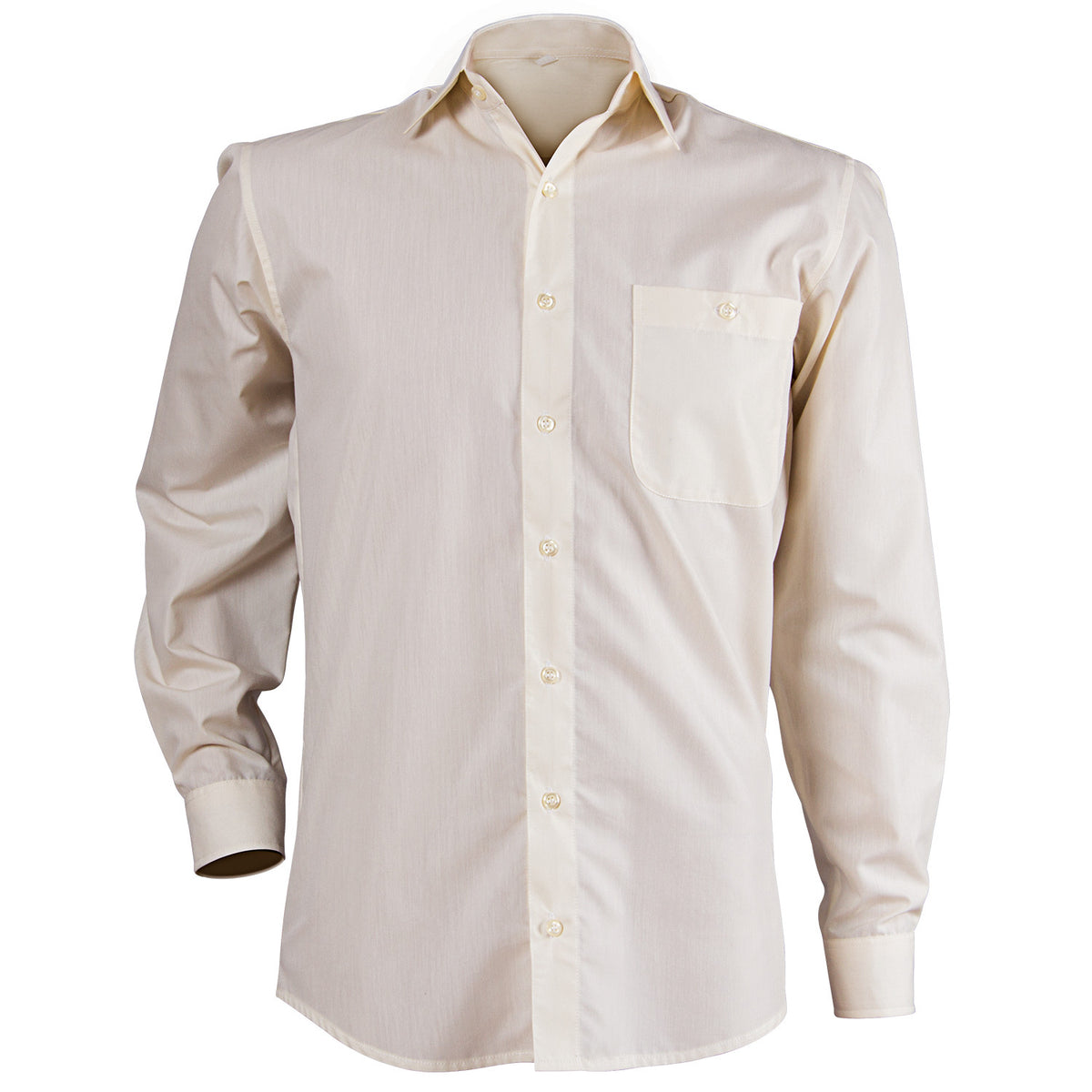 Cămașă cu mâncă lungă pentru bărbați CAMISA BEJ