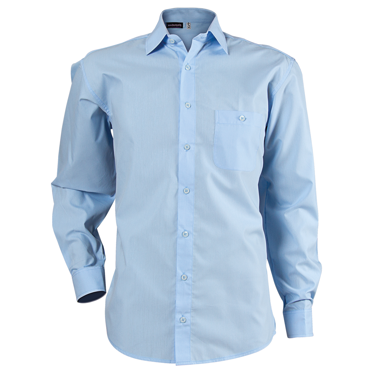 Cămașă pentru bărbați CAMISA ALBASTRU DESCHIS