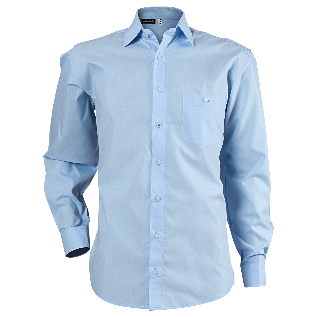 Cămașă pentru bărbați CAMISA ALBASTRU DESCHIS