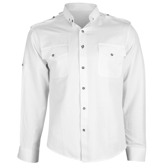 Мъжка риза CITY WHITE