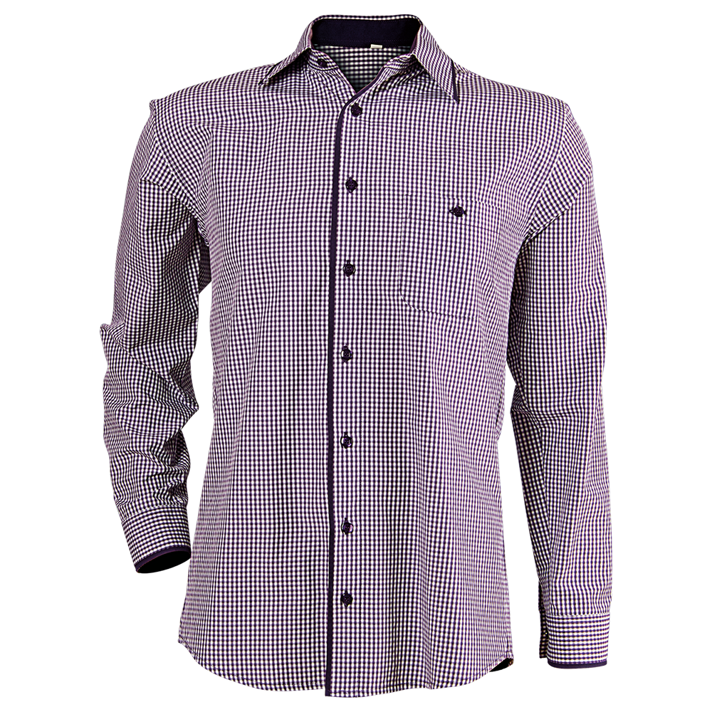 Мъжка риза FLORIS PURPLE