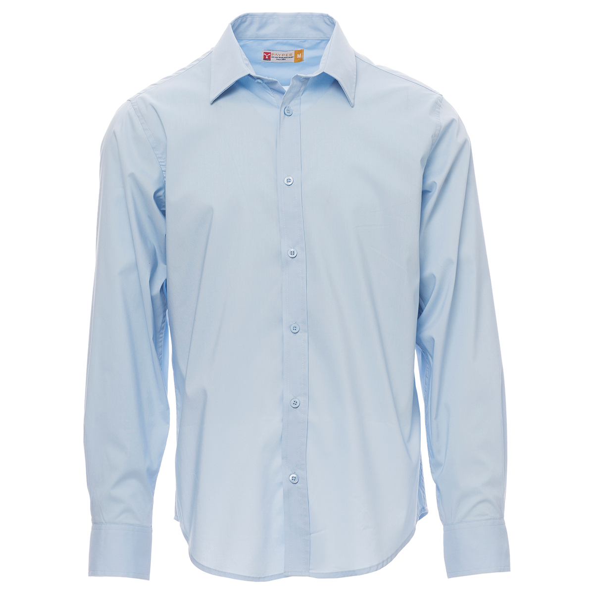 Men's long sleeve shirt PAYPER IMAGE LIGHT BLUE
