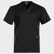 Men's medical tunic CHEROKEE V-NECK BLACK WWE670 - 1