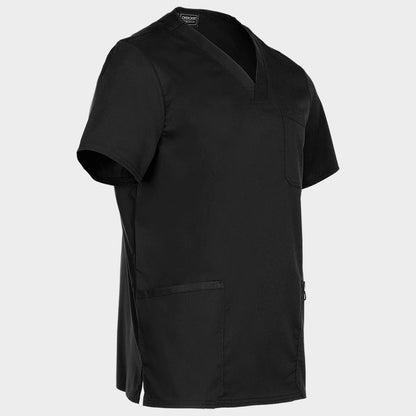 Men's medical tunic CHEROKEE V-NECK BLACK WWE670 - 5