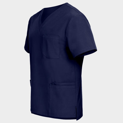 Мъжка медицинска туника NOBBY NAVY BLUE - 3