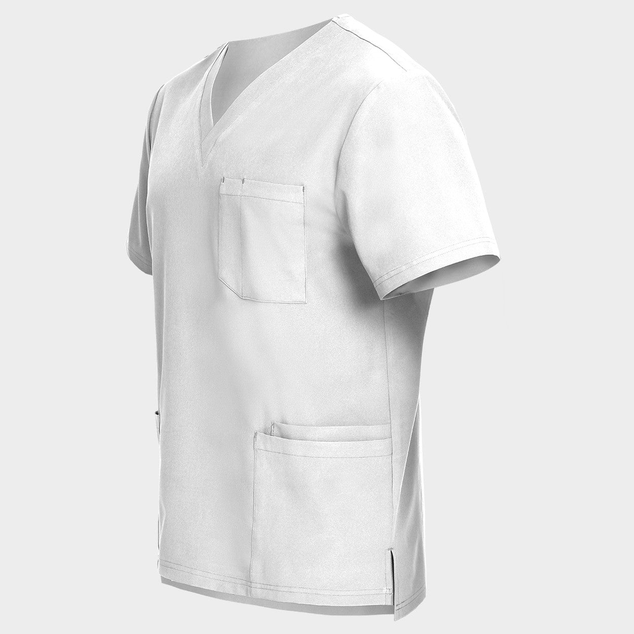 Men's medical tunic NOBBY WHITE - 3