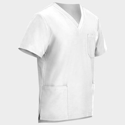 Men's medical tunic NOBBY WHITE - 4