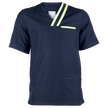 Tunică medicală pentru bărbați OLIVER ALBASTRU MARIN/VERDE DESCHIS - 1