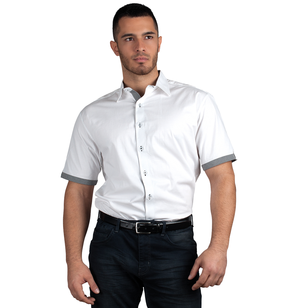 Men's short sleeve shirt ARON