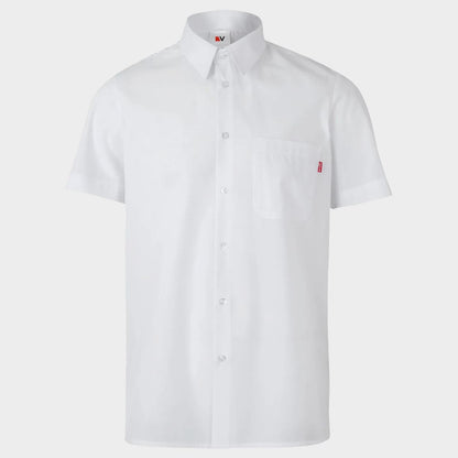 Men's short sleeve shirt VELILLA WHITE - 1