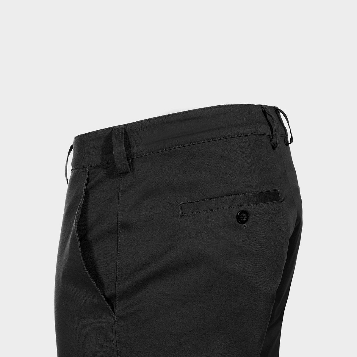 Мъжки панталон STENSO CHINO BLACK - 3