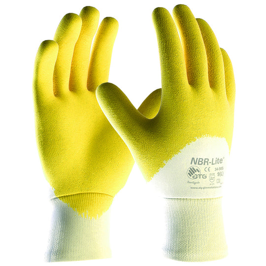 Nitrile dipped gloves ATG NBR-LITE