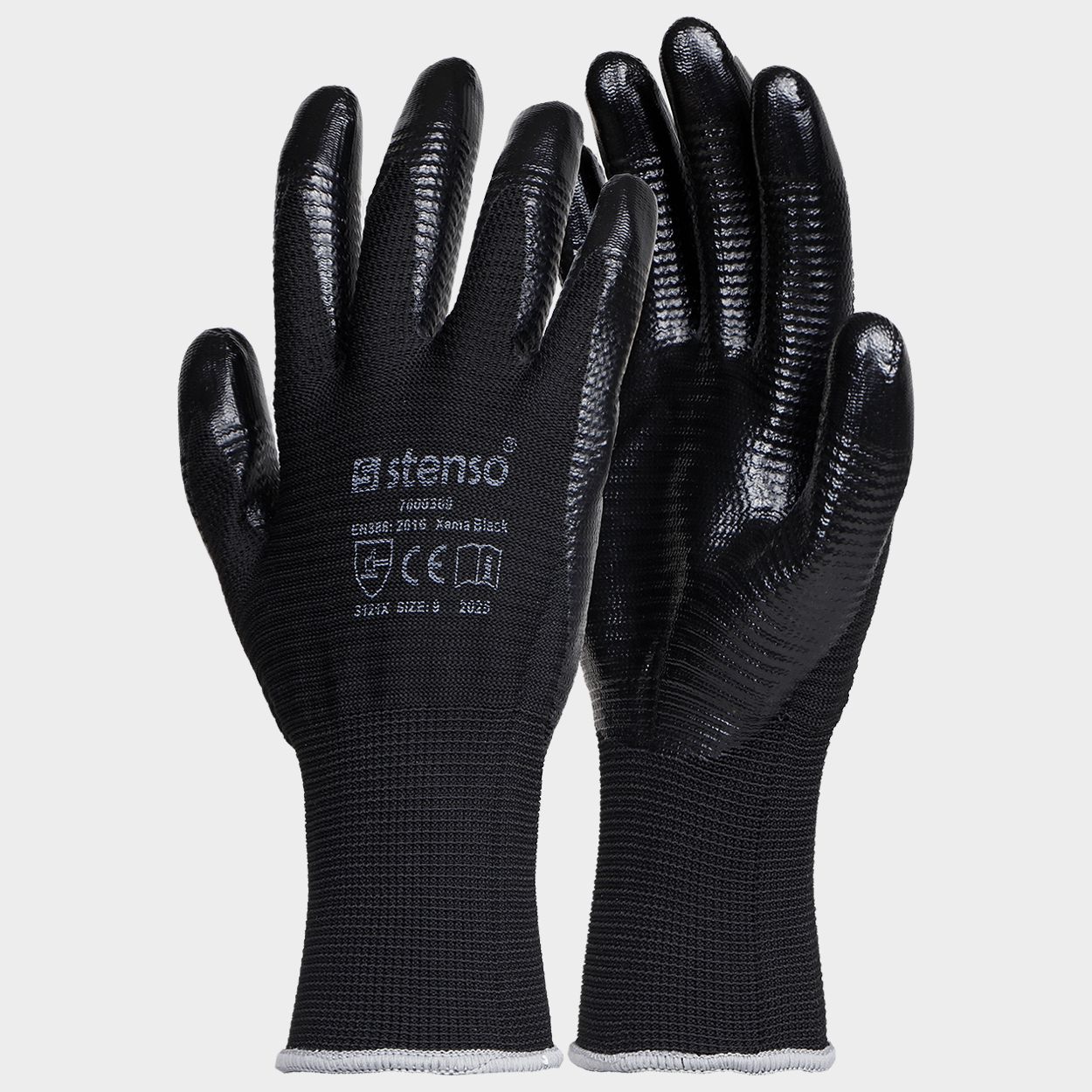 Nitrile dipped gloves XEMA BLACK - 1