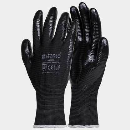 Nitrile dipped gloves XEMA BLACK - 1