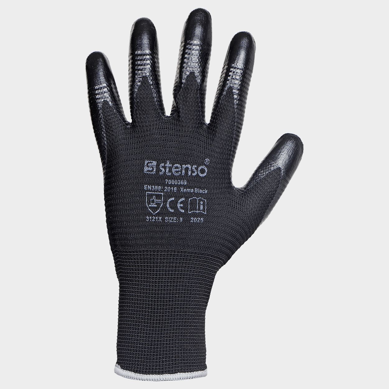Nitrile dipped gloves XEMA BLACK - 3