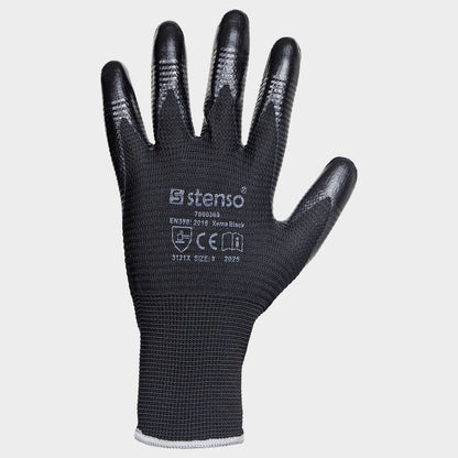 Nitrile dipped gloves XEMA BLACK - 3